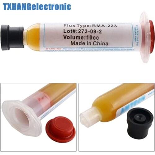 5PCS BGA SMD Soldering Paste Flux Grease Volume 10cc RMA-223 Solder paste