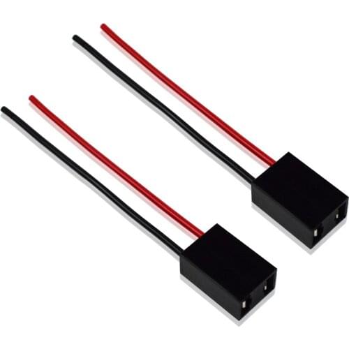 Automotive Wires H7 Fog Light Harness Connector-Base-Bulb Socket-Lamp Holder Auto Parts For Car LED XENON Halogen Dyoung 2Pcs