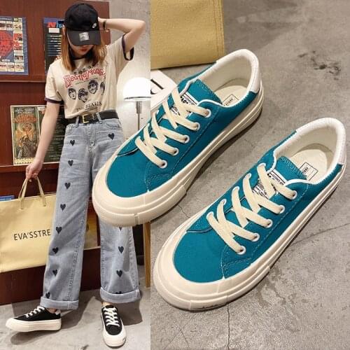 Canvas Fashion Shoes Woman Slippers Spring Summer New Color Women Casual Sport Shoes Canvas Women Shoes Platform Shoes Sneakers