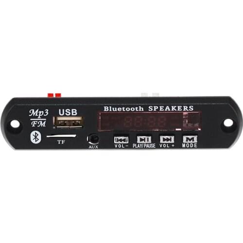 Bluetooth MP3 Decoding Board Module w/ SD Card Slot / USB / FM / Remote Decoding Board Module