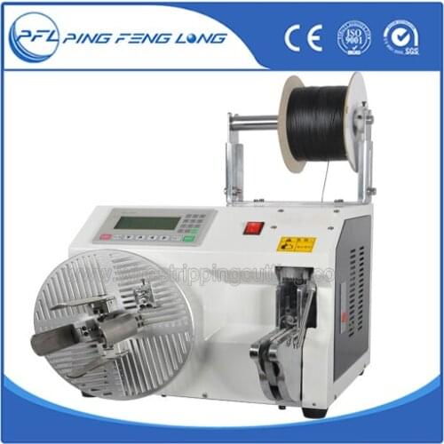PFL-1080A Power cable wire winding and tied machine,Automactic cable wire coil winding machine
