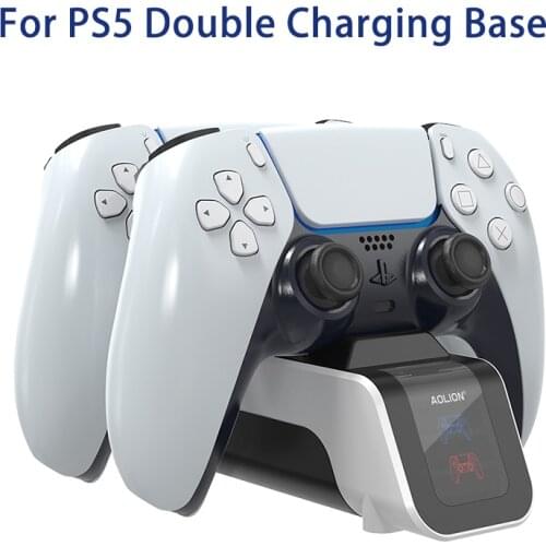 Suitable For PS5 Game Controller Joypad Joystick Fast Charge Charging Base Gamepad Charger Base For PS5 Gamepad Accessories