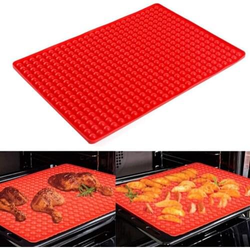 Food Grade Silicone Baking Tray Round Ball Microwave Oven Baking Tray Mat Dog Biscuit Mould