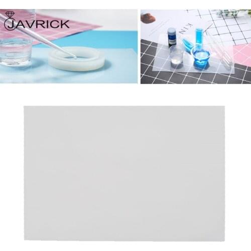 Silicone Clear Mat Resin Pad Craft Tool High Temperature Resistance Sticky Plate