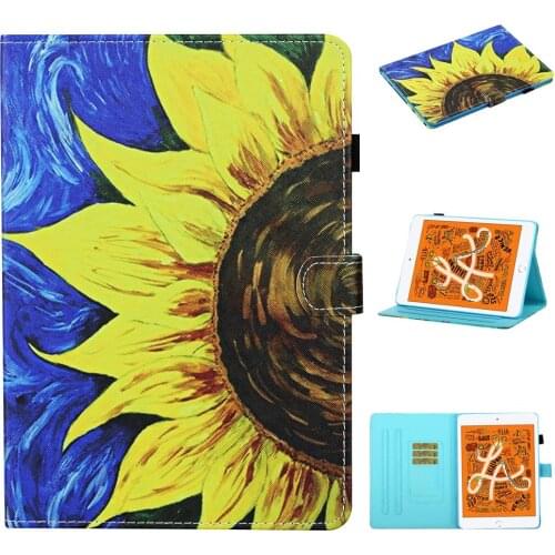 Flip Smart PU Leather Cover Case For iPad Mini 1 2 3 4 5 Tablet Sleeve Case For Apple iPad mini4 mini3 mini2 mini1 Case Shell