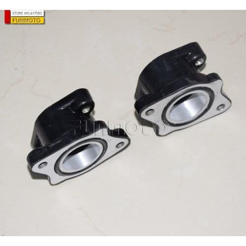 Carburetor intake manifold intake socket interface rubber carburetor throat pipe for CG 125cc motorcycle