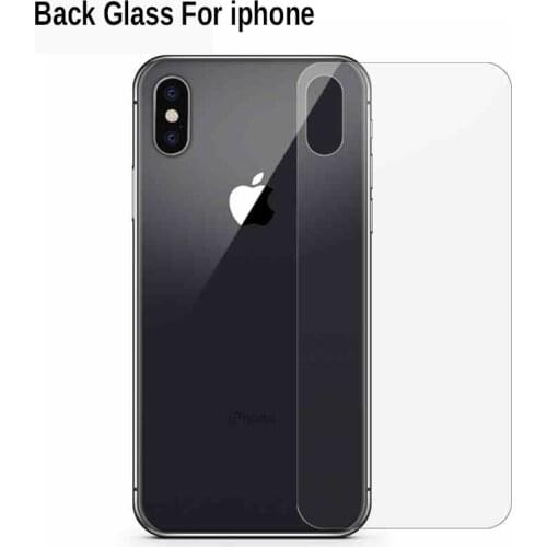 Tempered Glass For iphone 8 7 8+ 7+ XS Max XR Back Cover Protective Film For Apple iphone 7 Plus 8 Plus Glass Screen Protector