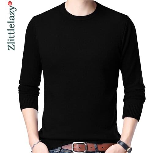 2020 brand casual knitted o neck sweater men pullover clothing fashion clothes knit winter warm mens sweaters pullovers 81381