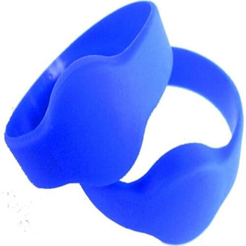 300pcs/lot RFID FM1108 silk-screen silicone wristbands wristbands ISO14443 waterproof bracelet