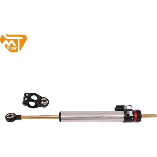 Motorcycle CNC aluminum Steering Damper Set Stabilizer For Kawasaki Honda KTM Yamaha Suzuki Z100 ZX6R YZFRR1 MT09 CB1000R