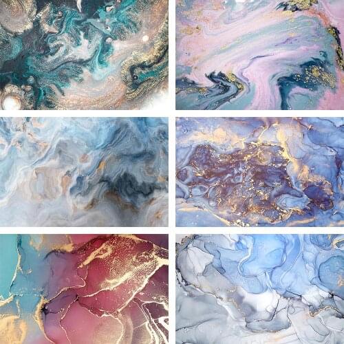 Avezano Marble Texture Abstract Gradient Photography Background Baby Shower Portrait Backdrop Photocall Shoot Photo Studio Props