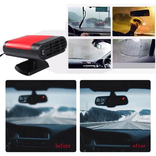 12V 150W Heating Cooling Fan Car Heater Winter Car Heater Auto Defroster Demister Mist Remover Portable Car Heaters Accessories