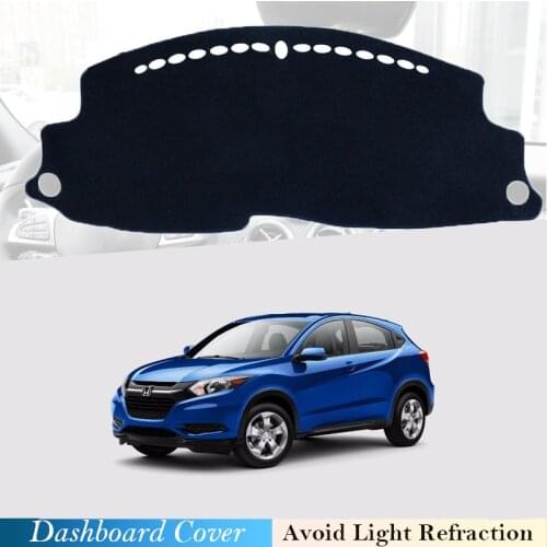 Car dashboard Cover Protective Mat for Honda HR-V Vezel 2014~2019 Accessories Dash Board Sunshade Anti-UV Carpet HRV HR V 2018