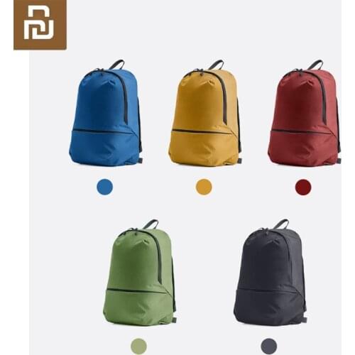 New Youpin 150g Lightweight backpack Nylon fiber waterproof 11L Large capacity bag 5 colors comfortable young fashion