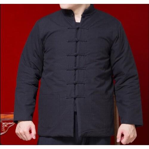 Traditional Chinese cotton jacket Winter jacket Tang coat Men Vintage Thick