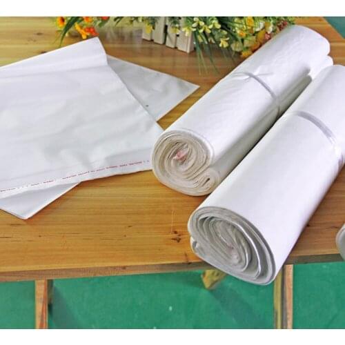 Retail 5 sizes 100Pcs/Lot Milk White Matte Plastic Self Adhesive Seal Package Bag Waterproof OPP Moisture-Proof Packaging Bags