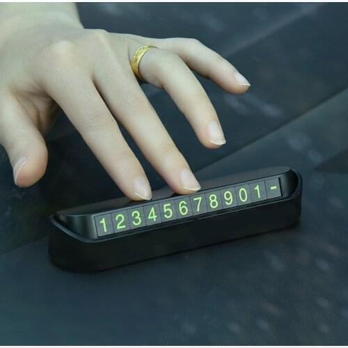 1Set Car Styling Telephone Number Parking Card For Chevrolet Cruze Aveo Captiva Lacetti TRAX Sail For Fiat 500 Punto Stilo Bravo