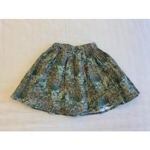 2021 Girls Skirt jungle animals pattern printed cotton girls skirts