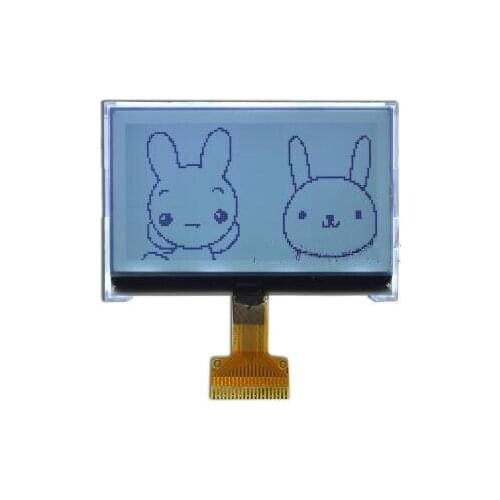 20PIN SPI COG 12864 LCD Screen ST7567 Drive IC Parallel Interface 3.3V White Backlight