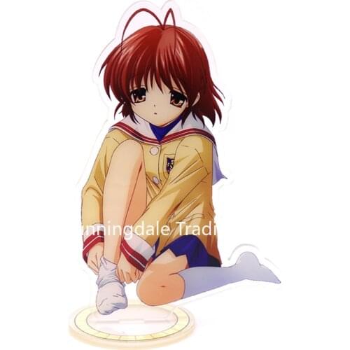 Anime Chobits Action Figure Cosplay Toys Chii Motosuwa Hideki Shibo Hiromu Acrylic Figures Stand Model Dolls 15CM
