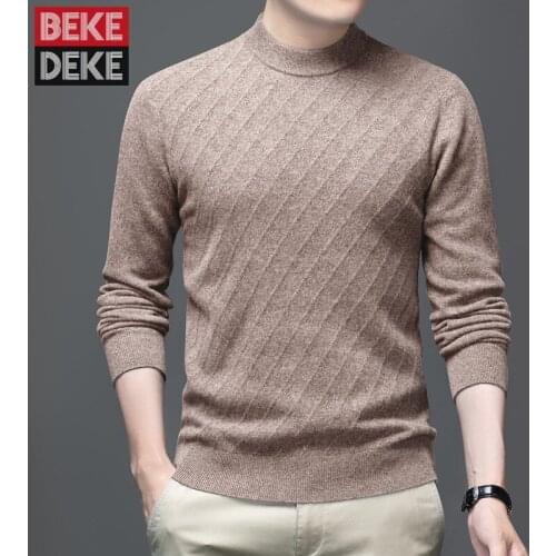 Мужские шерстяные пуловеры BEKEDEKE China At AliExpress