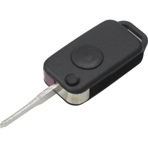 Bilchave 1BT Replacement Flip Folding Remote Car Key Shell Fob For Mercedes Benz W168 W124 W202 W210 W211 W203