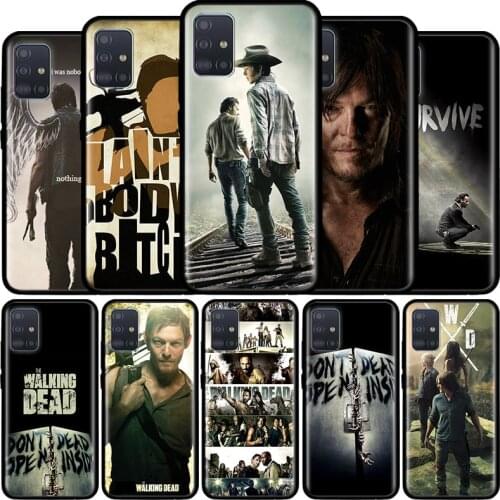 The Walking Dead Case for Samsung Galaxy A71 A51 5G A21s M31 M30s A91 A41 A31 A21 A11 M51 M21 Funda Capa