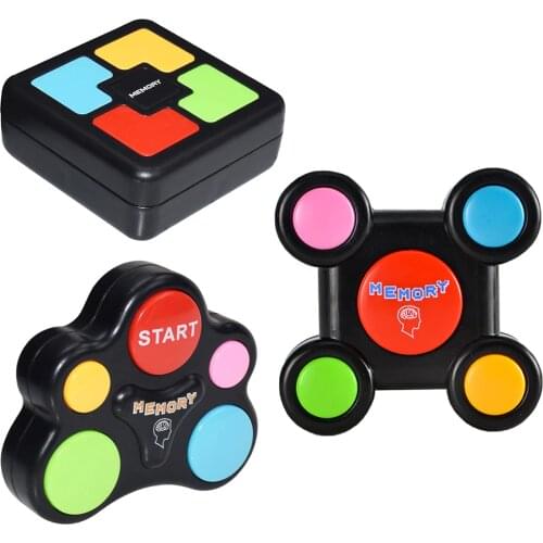 Memory Challenge Game Toy Repeat Light and Sound Sequence for Kids 4 Above