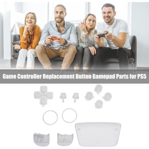 Controller Button Joystick Key Replacement Shell Case Cover Cap Replacement Button Joystick For PS5 Gamepad Handle Accessories