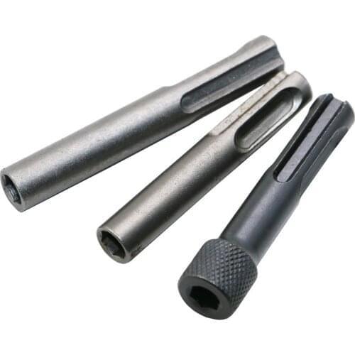 3PCS Magnetic SDS 1/4 inch Hex Shank Socket Driver Drill Bit Converter Screwdriver Holder Adaptor For SDS Hammer Drilling tool