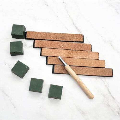 Professional sharpener leather sharpener talcum powder composite abrasive polishing paste sharpener sharpening system