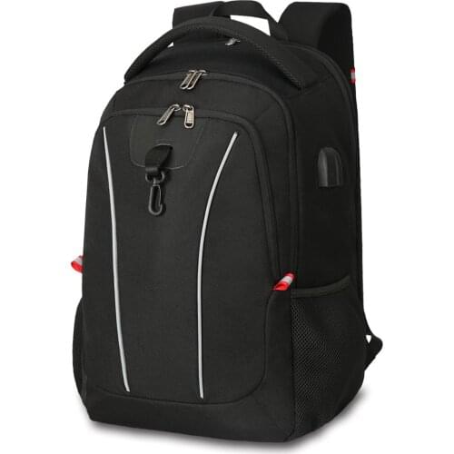 LeTrend Multifunction USB Charging Men 17.3 inch Laptop Backpacks For Bussiness Mochila Leisure Travel Backpack Big