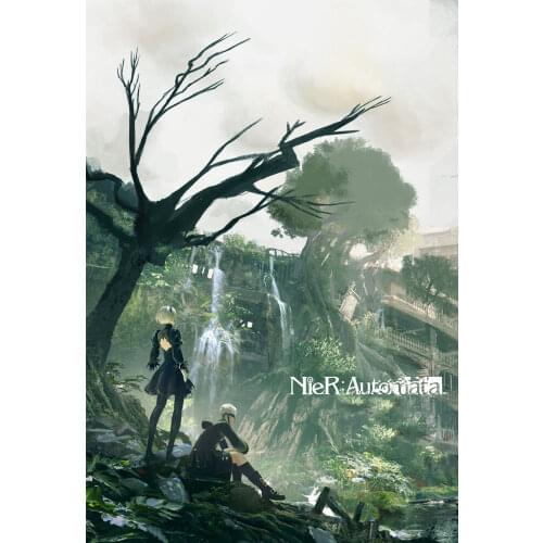 Anime Nier Automata Art print Silk poster Home Wall Decor