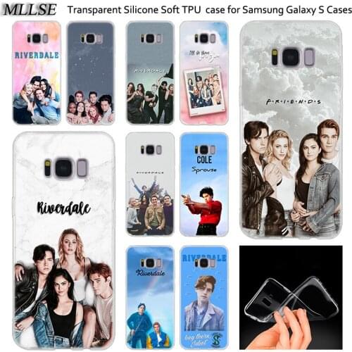 Hot Riverdale South Side Serpents Silicone Case For Samsung Galaxy Note 10 Plus S8 S9 S10 Plus 5G S6 S7 Edge S5 S10e Cover