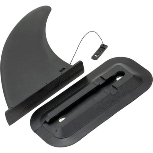 Inserted long plate fin American box SUP center ankle surf ankle inflatable plate fin surf paddle FIN paddle board