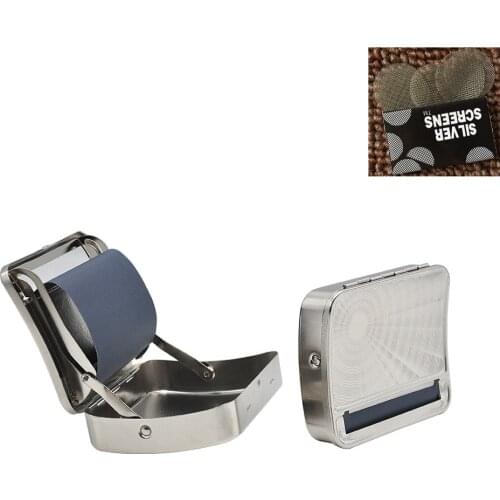 High quality Metal Rolling Machine Tobacco Roller Cigarette Case 78mm automatic Tobacco Rolling Machine For Smoking