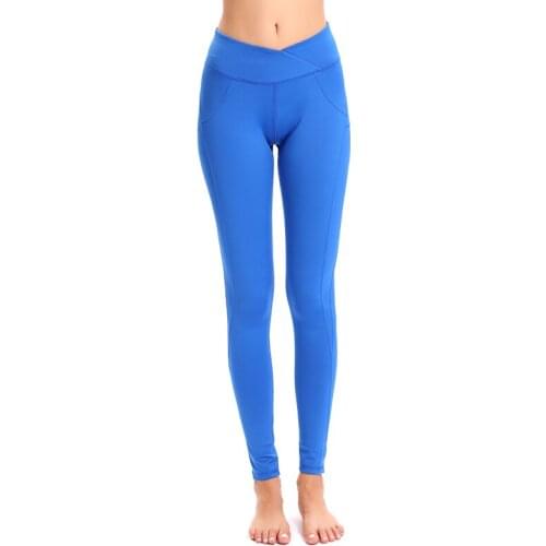 NORMOV Fitness Leggings For Women Workout Mid Waist Elastic Push Up Ankle Length Polyester Leggin Casual Solid Leggings