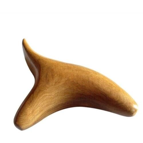 10pcs Camphor wood triangle bird foot massage acupuncture point stick foot massage scraping pull bar