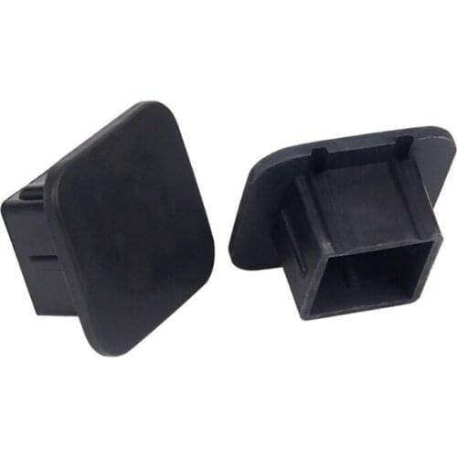 2inch Trailer Hitch Tube Cover Plug Cap,Rubber Receiver Tube Hitch Plug,Trailer Hitch Cover Tow Hitch Cover (2PCS)