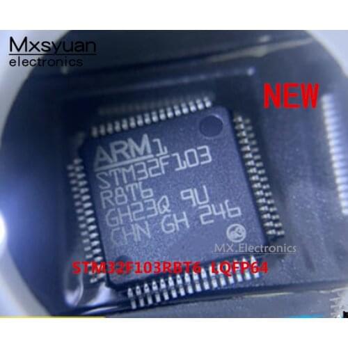 5pcs~20pcs/LOT STM32F103RBT6 STM32F103RB STM32F103 LQFP-64 New Original
