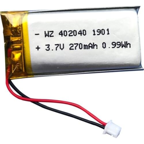 402040 polymer lithium battery wireless desk lamp intelligent umbrella ultrasonic instrument 3.7V battery custom size