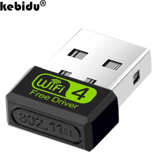 Kebidu Wireless USB WiFi Adapter 150Mbps wi fi Dongle PC Network Card Free Driver wifi Adapter Lan USB Ethernet Receiver AC