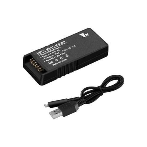 YX for dji mavic mini QC3.0 Fast Charger Battery USB Charging ,With TYPE C Cable , For DJI Mavic Mini Drone Accessories