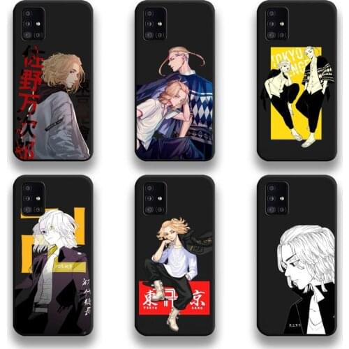 Anime Tokyo design-Revengers Phone Case For Samsung Galaxy A52 A21S A02S A12 A31 A81 A10 A20E A30 A40 A50 A70 A80 A71 A51 5G