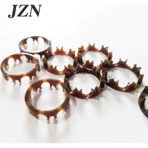 DIY bearing nylon 608 retainer retainer clip plastic bearing cage basket PP 3.969 Black / white porcelain ball