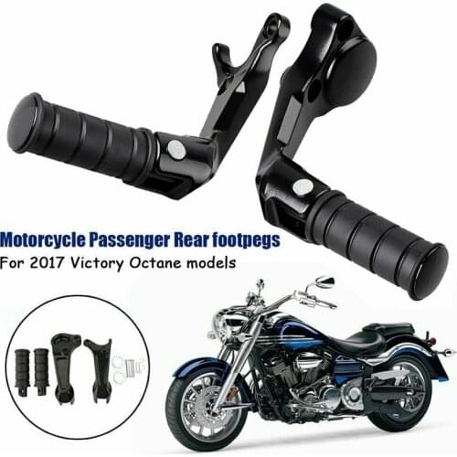 For 2017 Victory Octane Passenger Pegs Rear FootPeg Footrest Pedal Clamp Bracket