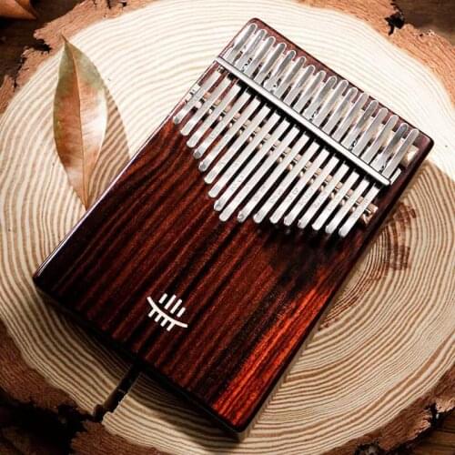 HLuru B Box 17/21 key notes Vibraphone Rosewood Opening Bottom Hole Xylophone Kalimba Thumb piano Percussion Musical instrument