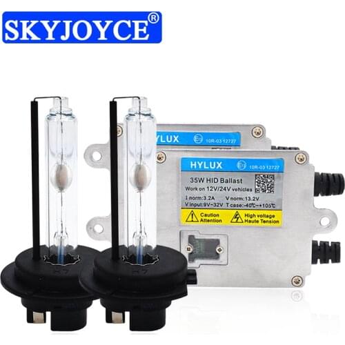 SKYJOYCE 35W Yeaky Fast Start HID Headlight Kit Hylux A2088 HID Ballast Reactor Yeaky HID Bulb H1 H7 H11 D2H 4500K 5500K 6500K