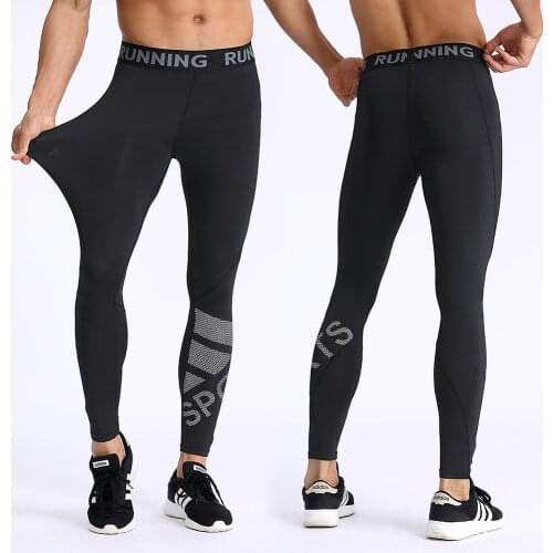 Compression Leggings for Men, Running Sports Training Gym Leggings , Mens Sport Tights, Quick-drying Gymnastics Sweatpants