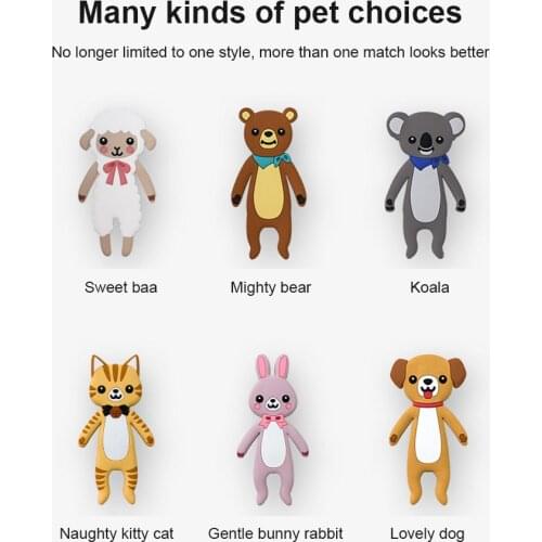 Cute Cartoon Hook Fridge Magnet Hook Refrigerator Sticker Home Decoration Hook Creative Hooks Magnetic Fridge Sticker TXTB1